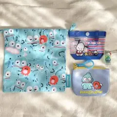 サンリオ ガチャ カプセルトイ はぴだんぶい ハンギョドン ポチャッコ