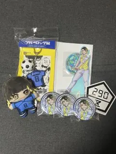 ブルーロック展　ブルロ展　蜂楽廻マスコット アクリルスタンド 缶バッジ