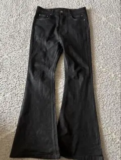 archive coatedflarepants