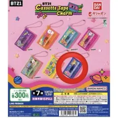 BT21 カセットテープチャーム　cooky