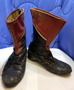 s 本革HB製ブーツ 多分25㎝～25.5㎝ （？）中古品 まだまだ使えます 