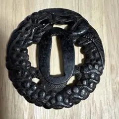 時代物 鉄地 竹図 金象嵌 小鐔 脇差 短刀用 鐔 象嵌細工 武具 - メルカリ