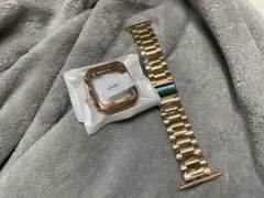 【最終価格】Apple Watch ピンクゴールド ステンレスバンド ケース付き