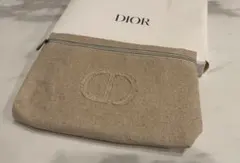 Dior ディオール　ノベルティ ポーチ リネン