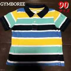 GYMBOREE（ジンボリー）☆襟付きボーダーカットソー　90サイズ