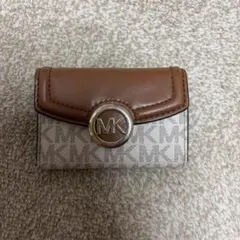 MICHAEL KORS キーケース ブラウン/ベージュ