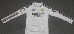 Real Madrid 23/24 長袖 ユニフォーム ベリンガム Sのサムネイル