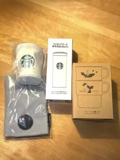 スターバックス 2026年福袋（タンブラー、サコッシュ、マグ、ポーチ）