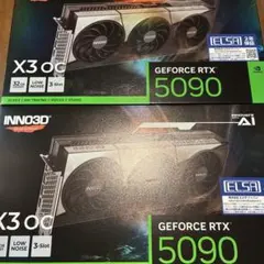 INNO3D RTX 5090 ジャンク 基盤なし 2個セット 付属品のサムネイル