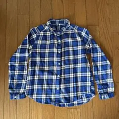 UNIQLO 長袖シャツ 140 綿100%