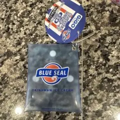 BLUE SEAL クリアポーチ　水色　ブルーシール