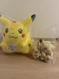 d*e様 タカラトミー ポケモン 1/1 ピカチュウ 一番くじ ヒトカゲ