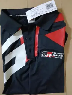TOYOTA GAZOO Racing ポロシャツ 黒/赤/白