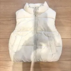 ZARA ライトベージュダウンベスト