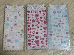 シュガーグリッターシール　3種