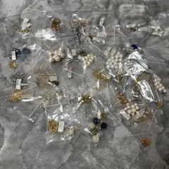 ハンドメイド パーツ ピアス、ビーズ、パール等バラ不可 80種程あります！