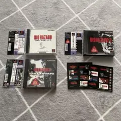 biohazard 1 2 3 セット　ステッカー　帯付き　プレステ