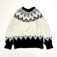 BMING ビーミングバイビームス ウール ノルディックニット