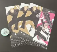 怪獣8号 クリアファイル くら寿司 コラボ バッジ