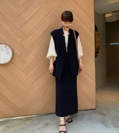 2026年最新】otona wrap vest set up dressの人気アイテム - メルカリ