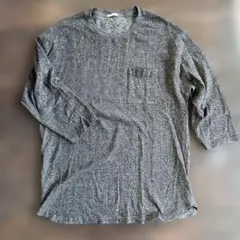 GU 7部袖カットソー XLサイズ ポケット付き