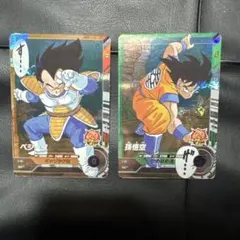 ドラゴンボールスーパーダイバーズ アドバンスパック孫悟空&ベジータ SRセット