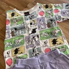BABYDOLL 101匹わんちゃん Tシャツ ショートパンツ セットのサムネイル