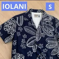IOLANI 定価16200円　別注今治タオルアロハシャツのサムネイル