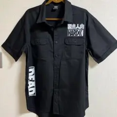 HARDCORE CHOCOLATE 半袖ワークシャツ XL ブラック