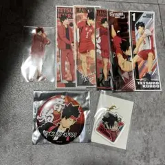 ハイキュー 黒尾鉄朗 セット 応援団 アクキー 缶バッジ