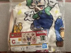 スーパーマリオ 一番くじ C賞 収納ポケット付きブランケットのサムネイル