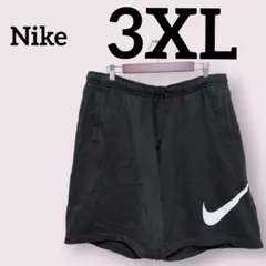 Nike ブラック ショートパンツ 3XLビックロゴ