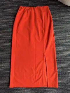 GU カットソーナローミディスカート