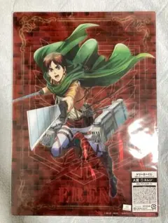 進撃の巨人　ドリーミーくじ　A賞　エレン　BIGアクリルボード