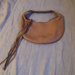 BANANA REPUBLIC レザー　ベージュハンドバッグ