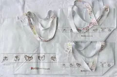 香港ディズニーランド限定 ダッフィー＆フレンズ ショッピングバッグ 3点セット