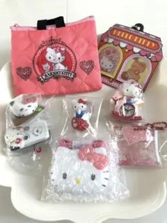 キティ プラッシュコスチューマー S 刺繍キーホルダー ガラケーフォト