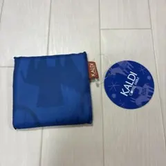 KALDIカルディ　エコバッグHelpers ブルー