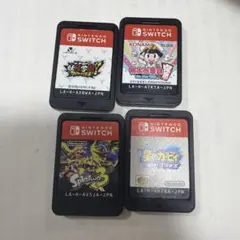 まとめ売り　Nintendo Switch ゲームソフト 4本セット