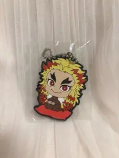 鬼滅の刃【煉獄杏寿郎】ラバーキーホルダー