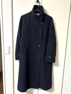 green label relaxing ソフトメルトン スタンドカラー コート