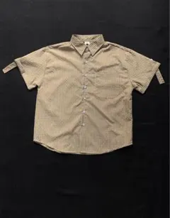 即完売 DALL clothing 半袖チェックシャツ Sサイズ - メルカリ