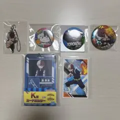 轟焦凍 グッズ セット 缶バッジ カードホルダー 幼少期 カード まとめ売り