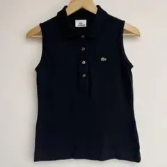 LACOSTE ラコステ　ノースリーブ ポロシャツ ブラック サイズ42のサムネイル