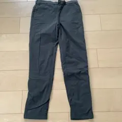 UNIQLO ウォームイージーパンツ カーキ レディースM 暖パン
