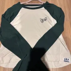 GAP ラグランTシャツ ダークグリーンのサムネイル