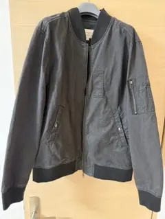 MA-1 フライトジャケット　ダークグレー3Lサイズ