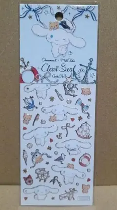 シナモロール たけいみき クリアシール サンリオ miki takei