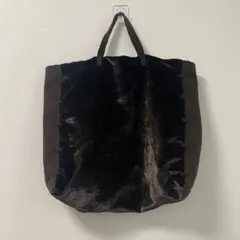 PRADA 90s ヴィンテージ トートバッグ スエード オープントップ 茶