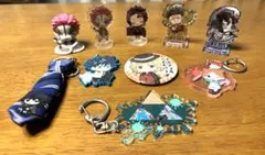 鬼滅　呪術　東リベ　スプラ他　アクリル　キーホルダー　缶バッジ　⭐︎10個セット⭐︎